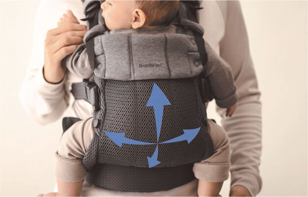 春新作の BabyBjorn ベビービョルン ベビーキャリア HARMONY 3ヶ月 90