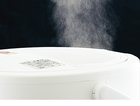 冷暖房/空調 加湿器 ZOJIRUSHI(象印マホービン) | スチーム式加湿器EE-DC50-WA 適用床面積 